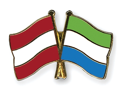 Fahnen Pins sterreich Sierra-Leone