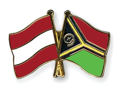 Fahnen Pins sterreich Vanuatu