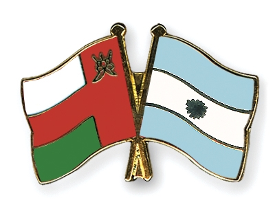 Fahnen Pins Oman Argentinien