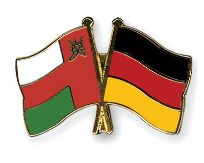 Fahnen Pins Oman Deutschland