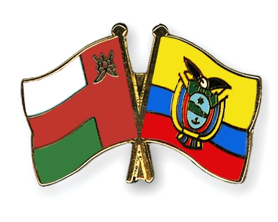 Fahnen Pins Oman Ecuador