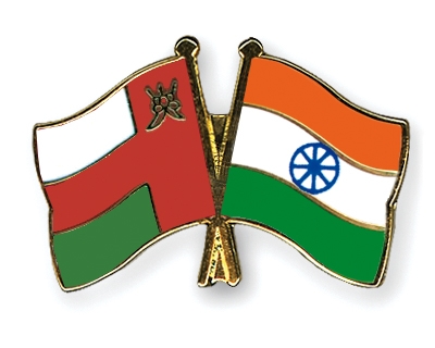 Fahnen Pins Oman Indien