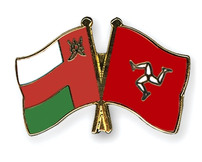 Fahnen Pins Oman Isle-of-Man