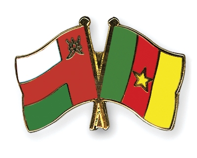 Fahnen Pins Oman Kamerun