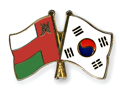 Fahnen Pins Oman Sdkorea