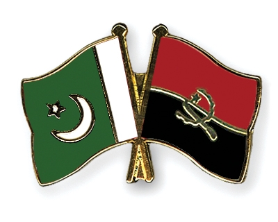 Fahnen Pins Pakistan Angola