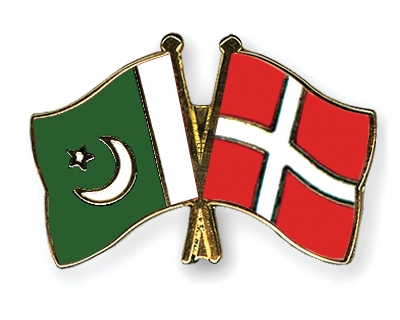 Fahnen Pins Pakistan Dnemark