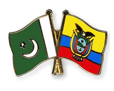 Fahnen Pins Pakistan Ecuador