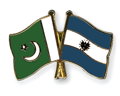 Fahnen Pins Pakistan El-Salvador