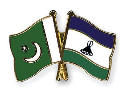 Fahnen Pins Pakistan Lesotho