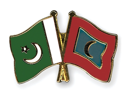 Fahnen Pins Pakistan Malediven