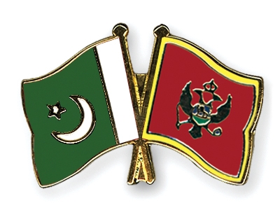 Fahnen Pins Pakistan Montenegro