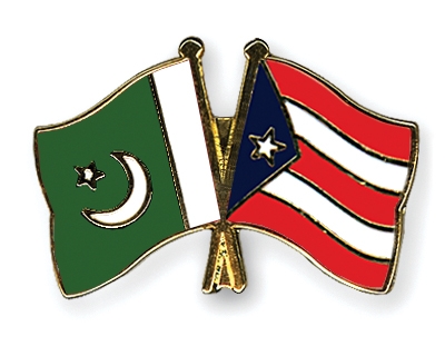 Fahnen Pins Pakistan Puerto-Rico