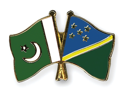 Fahnen Pins Pakistan Salomonen