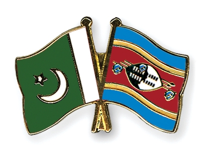 Fahnen Pins Pakistan Swasiland