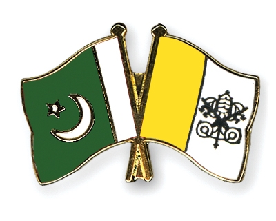 Fahnen Pins Pakistan Vatikanstadt