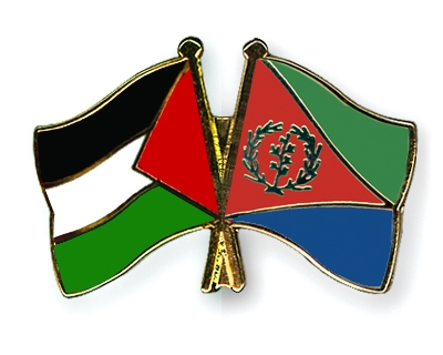 Fahnen Pins Palstina Eritrea