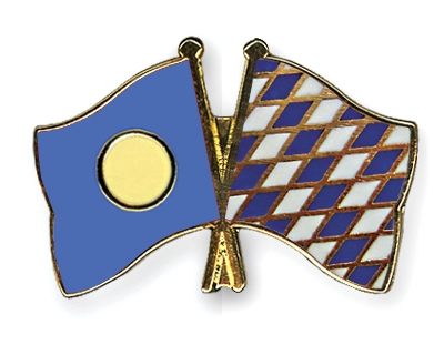 Fahnen Pins Palau Bayern