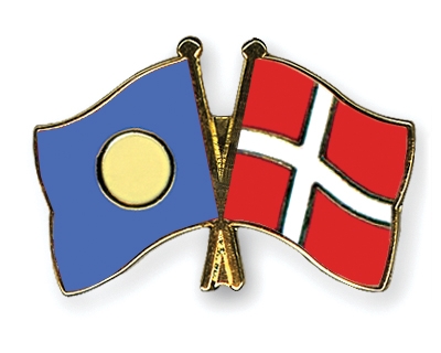 Fahnen Pins Palau Dnemark