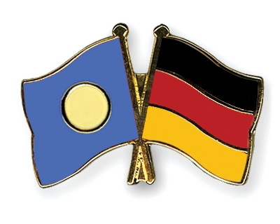 Fahnen Pins Palau Deutschland