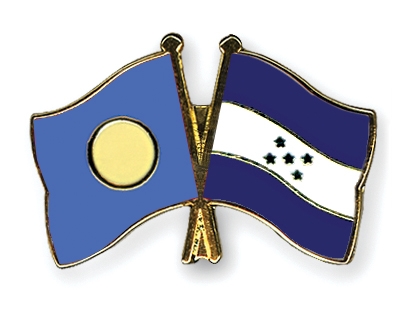 Fahnen Pins Palau Honduras