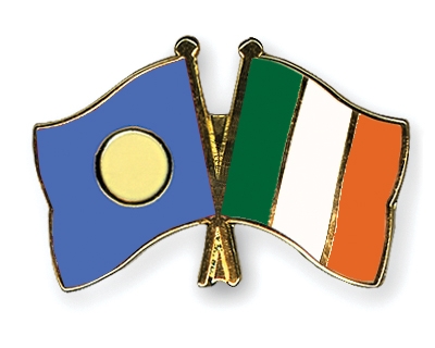 Fahnen Pins Palau Irland