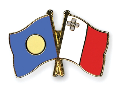 Fahnen Pins Palau Malta