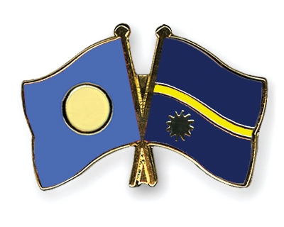 Fahnen Pins Palau Nauru