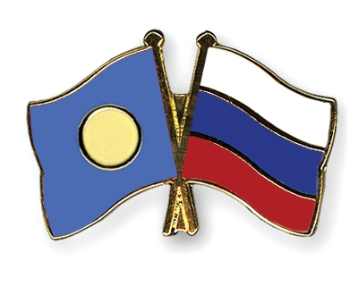 Fahnen Pins Palau Russland