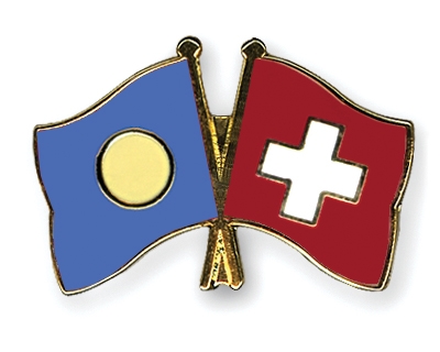 Fahnen Pins Palau Schweiz