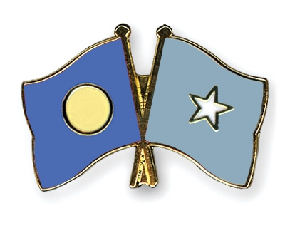 Fahnen Pins Palau Somalia