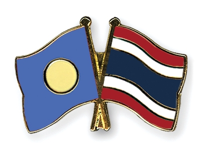 Fahnen Pins Palau Thailand