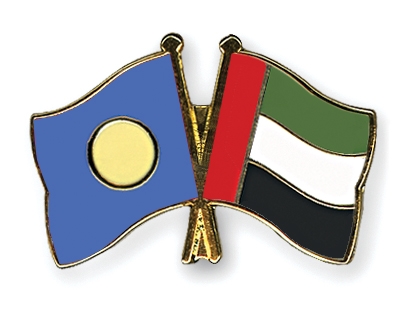 Fahnen Pins Palau Ver-Arab-Emirate