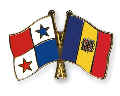 Fahnen Pins Panama Andorra