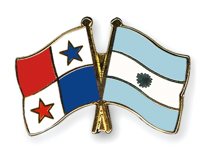 Fahnen Pins Panama Argentinien