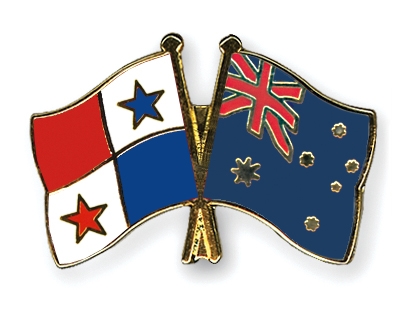 Fahnen Pins Panama Australien