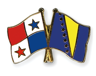 Fahnen Pins Panama Bosnien-und-Herzegowina