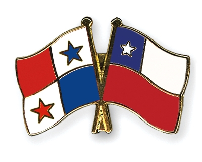Fahnen Pins Panama Chile