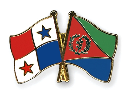 Fahnen Pins Panama Eritrea