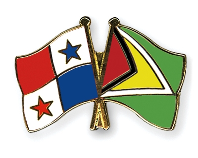 Fahnen Pins Panama Guyana