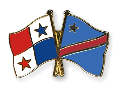 Fahnen Pins Panama Kongo-Demokratische-Republik