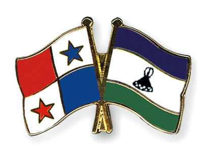 Fahnen Pins Panama Lesotho