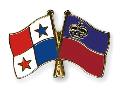 Fahnen Pins Panama Liechtenstein
