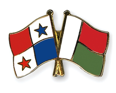 Fahnen Pins Panama Madagaskar