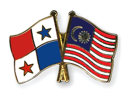Fahnen Pins Panama Malaysia