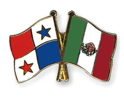 Fahnen Pins Panama Mexiko