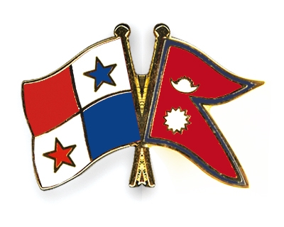 Fahnen Pins Panama Nepal