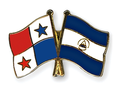 Fahnen Pins Panama Nicaragua
