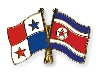 Fahnen Pins Panama Nordkorea