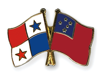 Fahnen Pins Panama Samoa